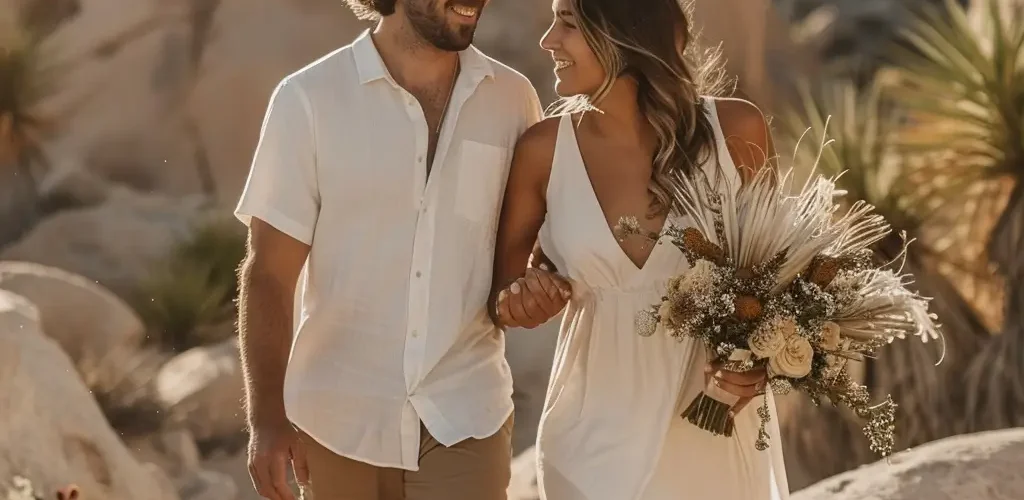 חתונה במדבר חתן וכלה